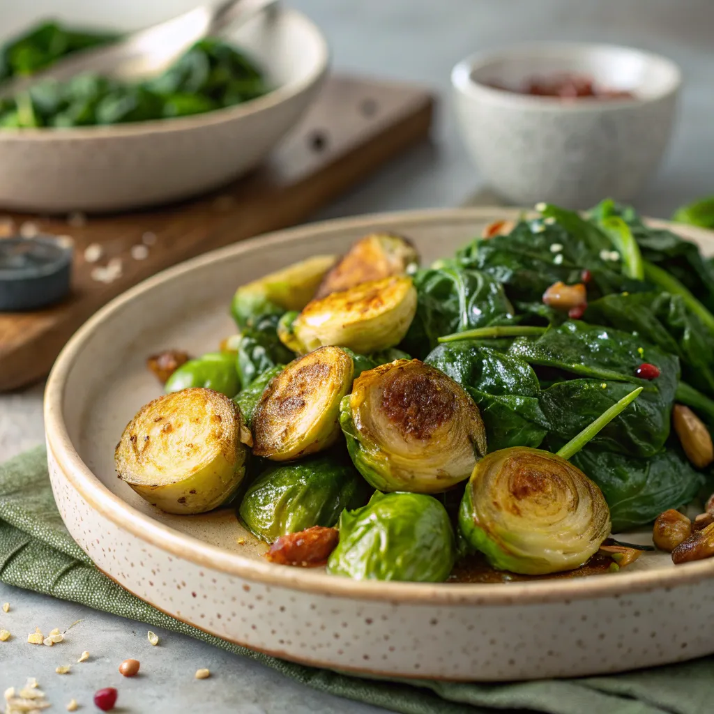 Colorful plate of low carb sides featuring broccoli, cauliflower, avocado, and cherry tomatoes