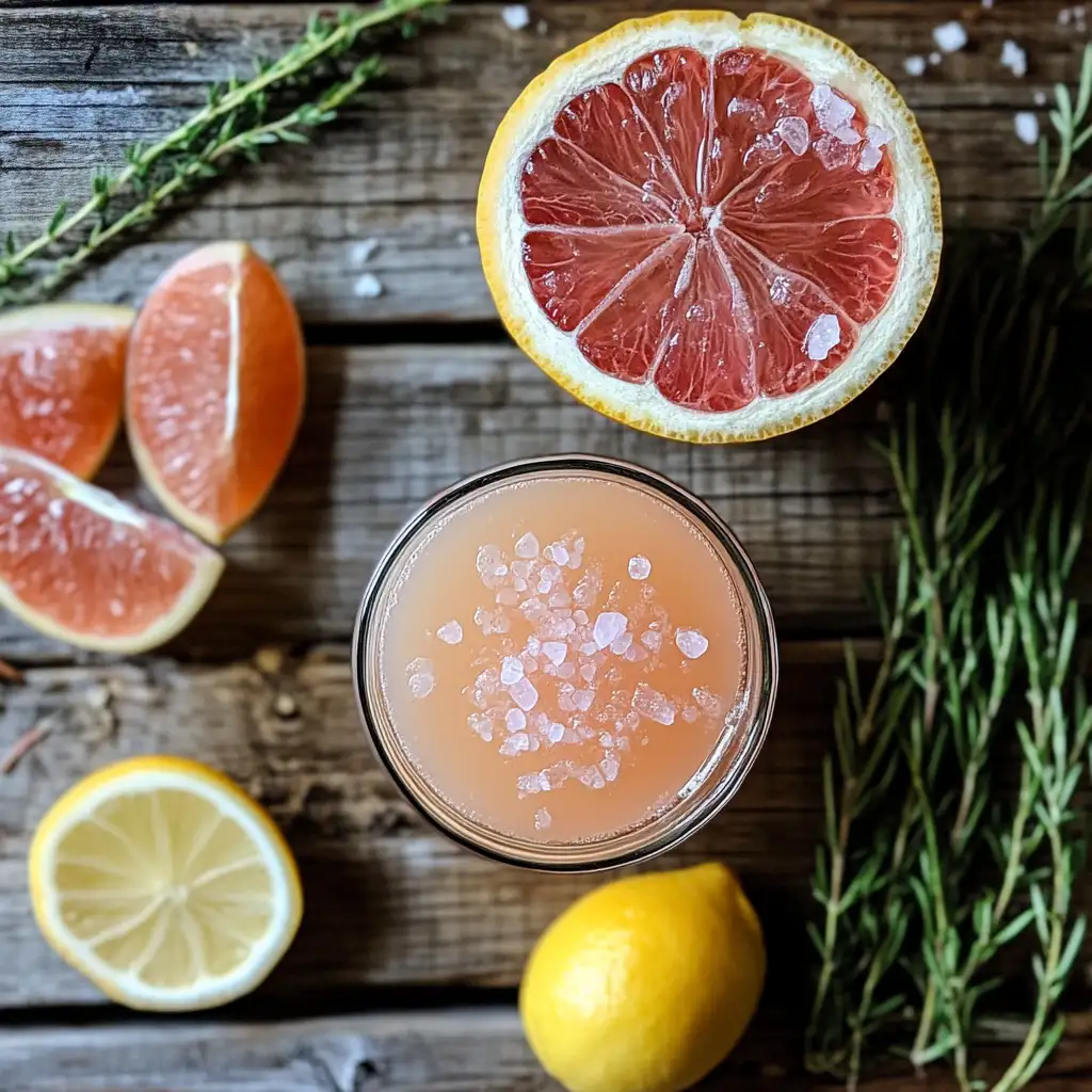 Himalayan Salt Recipes for Weight Loss: Easy, Natural, and Effective 9 Himalayan salt detox recipe card with ingredients and drink