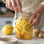 Homemade Monjaro Recipe: A Powerful Natural Fix for Weight Loss 8 homemade monjaro prepared with pink salt and lemon