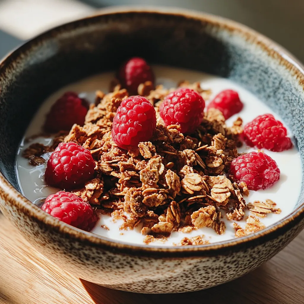 Granola for Keto Diet: The Ultimate Guide to Guilt-Free, Crunchy Snacking 8 granola for keto diet served with almond milks