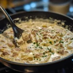 Keto Tuna Casserole: The Best Low-Carb Comfort Food Recipe 8 Keto tuna casserole baked golden in a ceramic dish