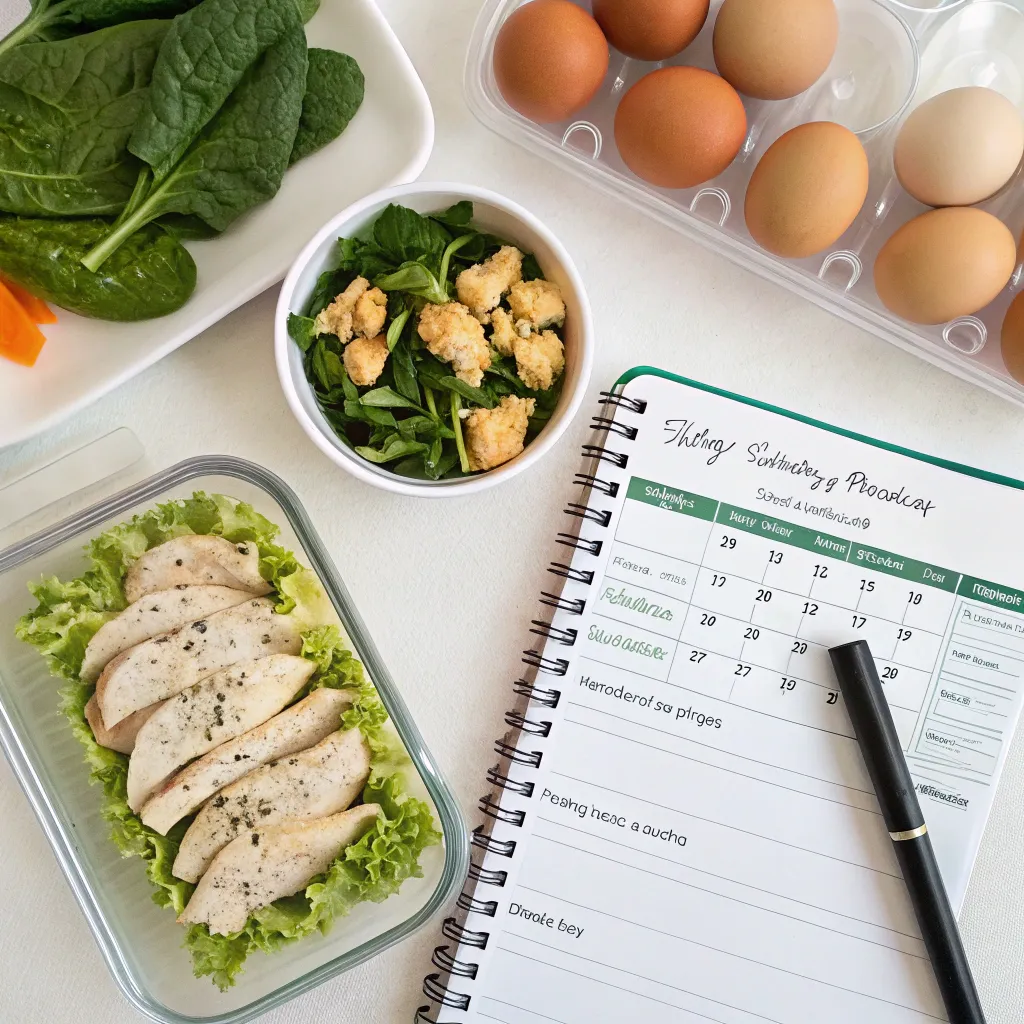 High Protein Low Carb Meal Prep: The Best 9-Step Guide for Weight Loss and Energy 11 High protein low carb meal prep with colorful meal containers