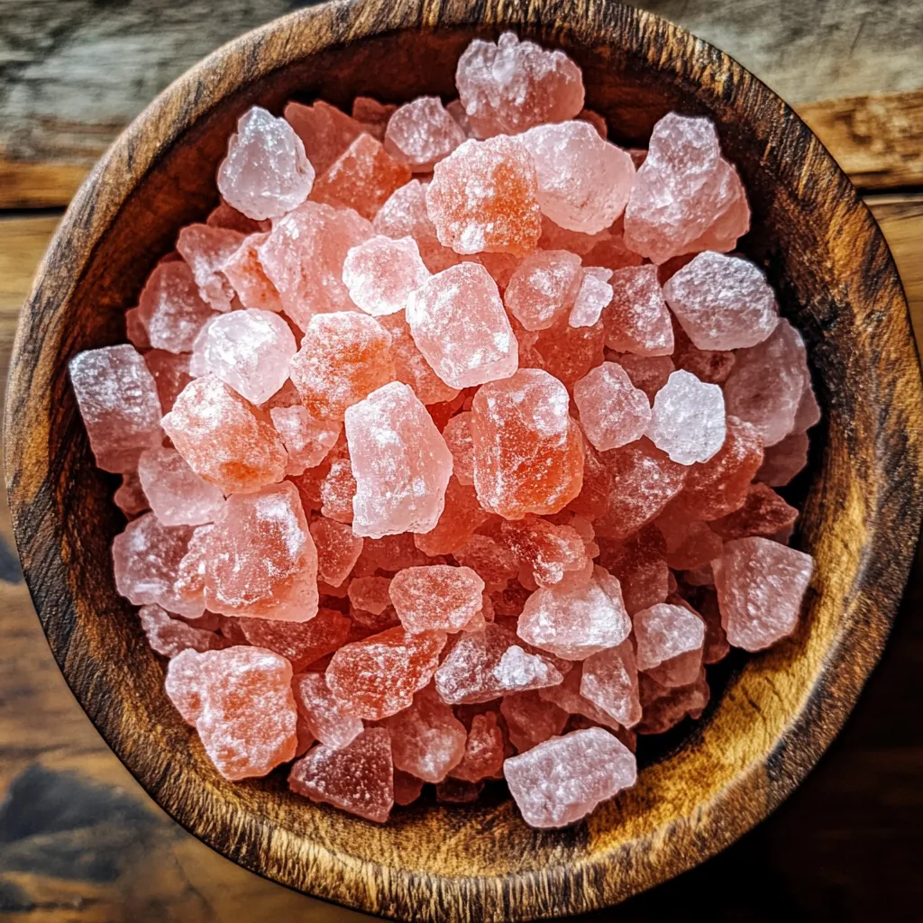 Best Recipes for Himalayan Pink Salt: Simple, Wholesome, and Savory 9 Pink Himalayan salt in a bowl on rustic table
