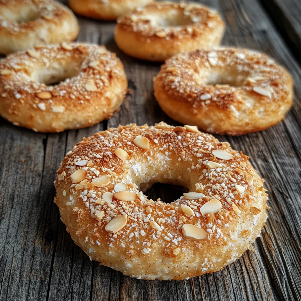 Cottage Cheese Bagels with Almond Flour That Make Every Morning Better 10 sliced cottage cheese bagels with almond flour and toppings