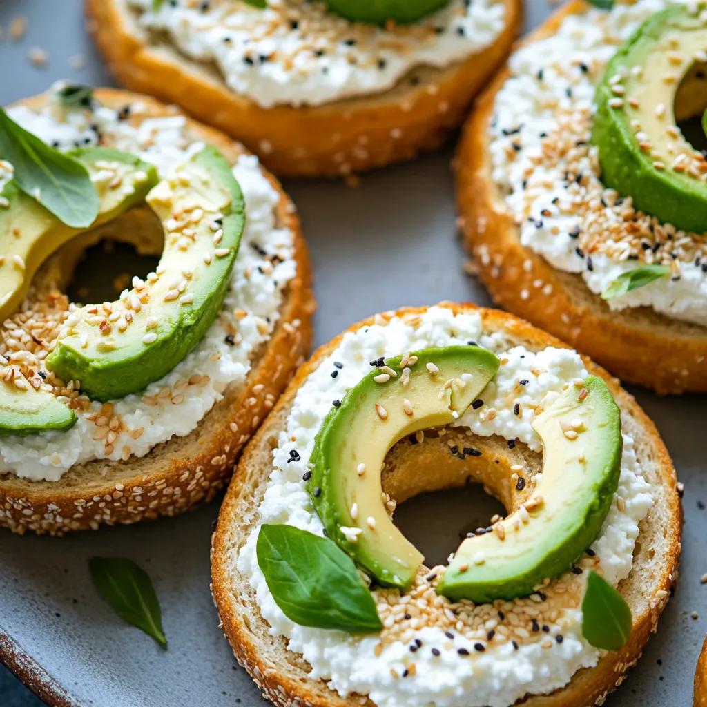 almond flour and cottage cheese bagels