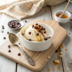 Cottage Cheese Ice Cream: 1 Simple Ninja Creami Hack 9 Cottage cheese ice cream with toppings