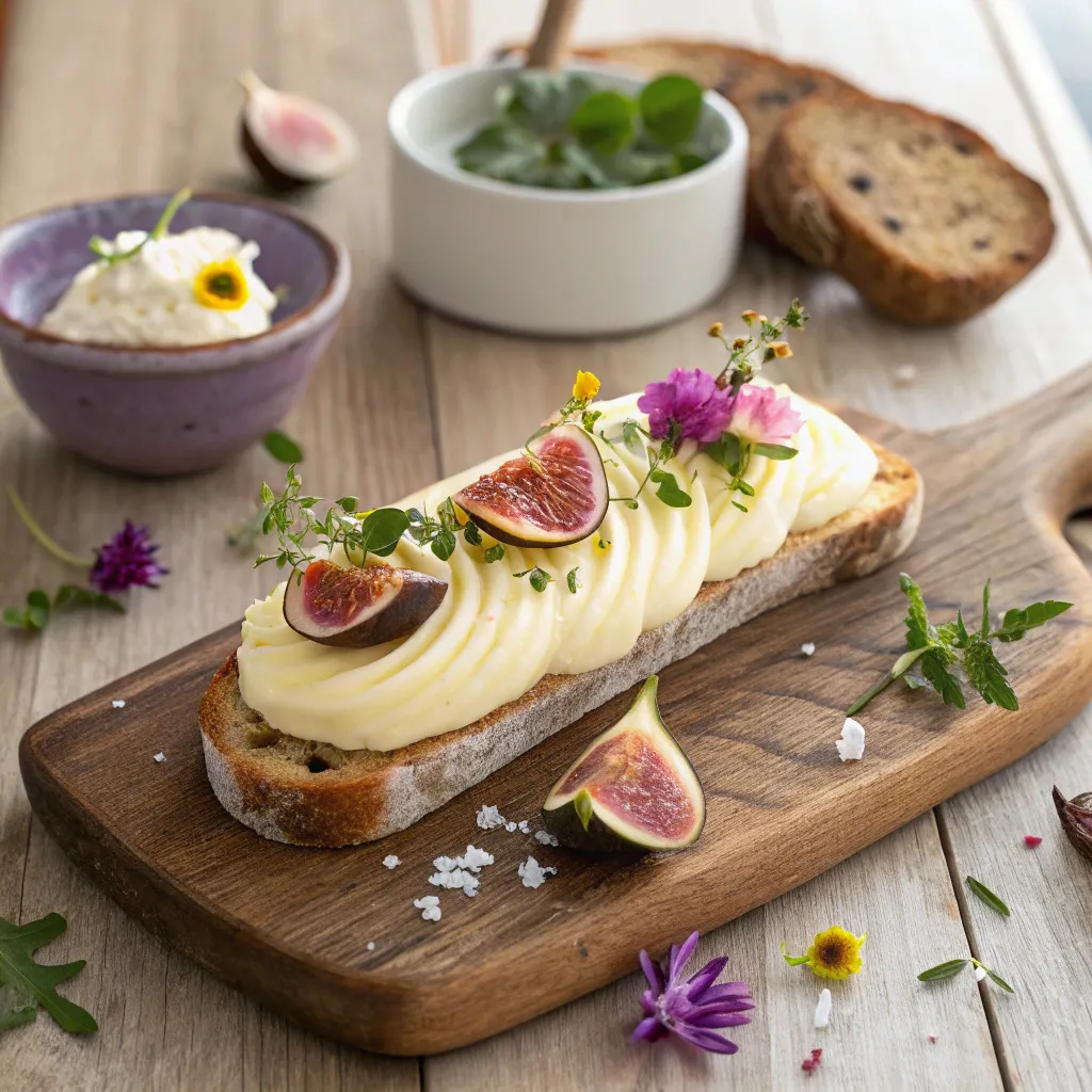 Butter Board Brilliance Viral Worthy Recipes You Need To Try 9 Guests dipping bread into a butter board