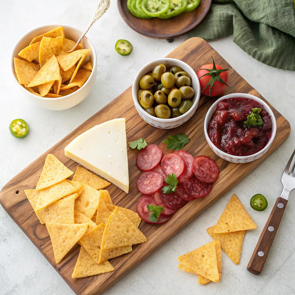 Charcuterie Nachos: Bold, Beautiful, And Full Of Flavor 7 Charcuterie Nachos Ingredients