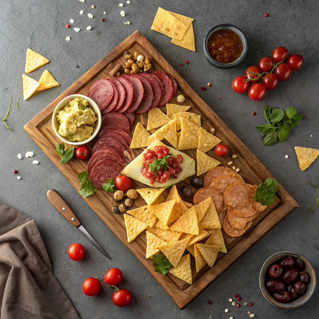 Charcuterie Nachos: Bold, Beautiful, And Full Of Flavor 9 Adding Toppings to Charcuterie Nachos