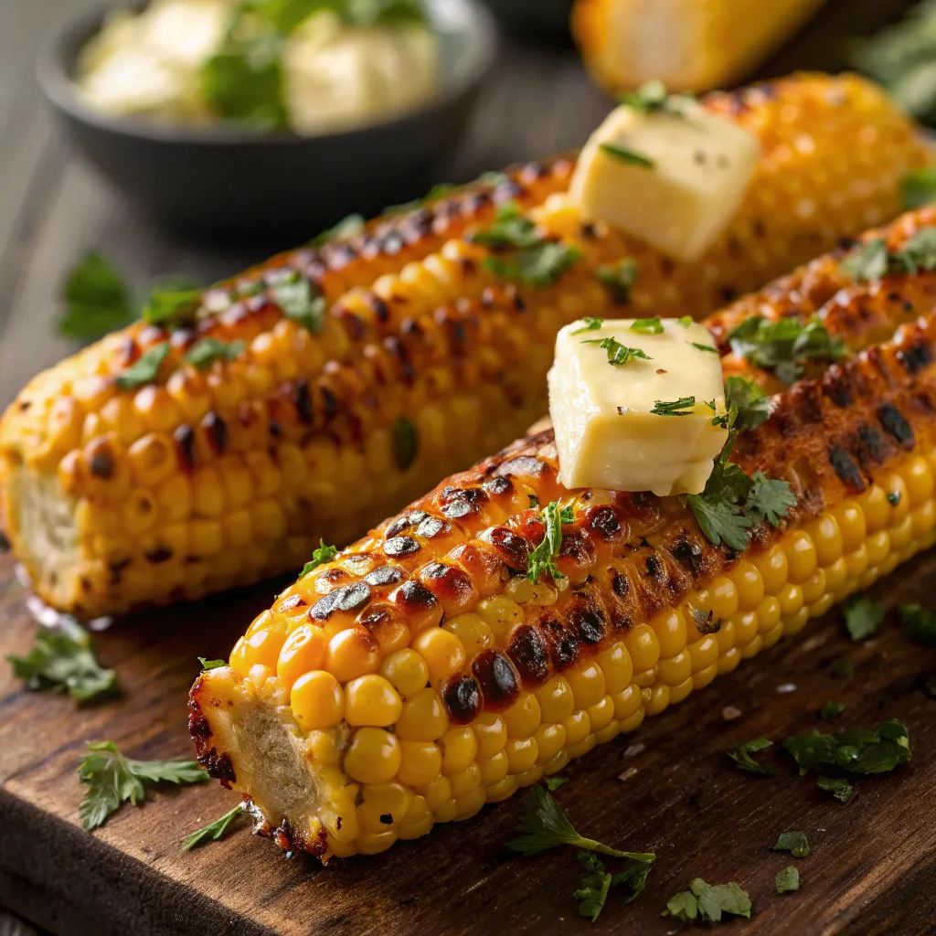 Corn ribs crispy air fryer recipe