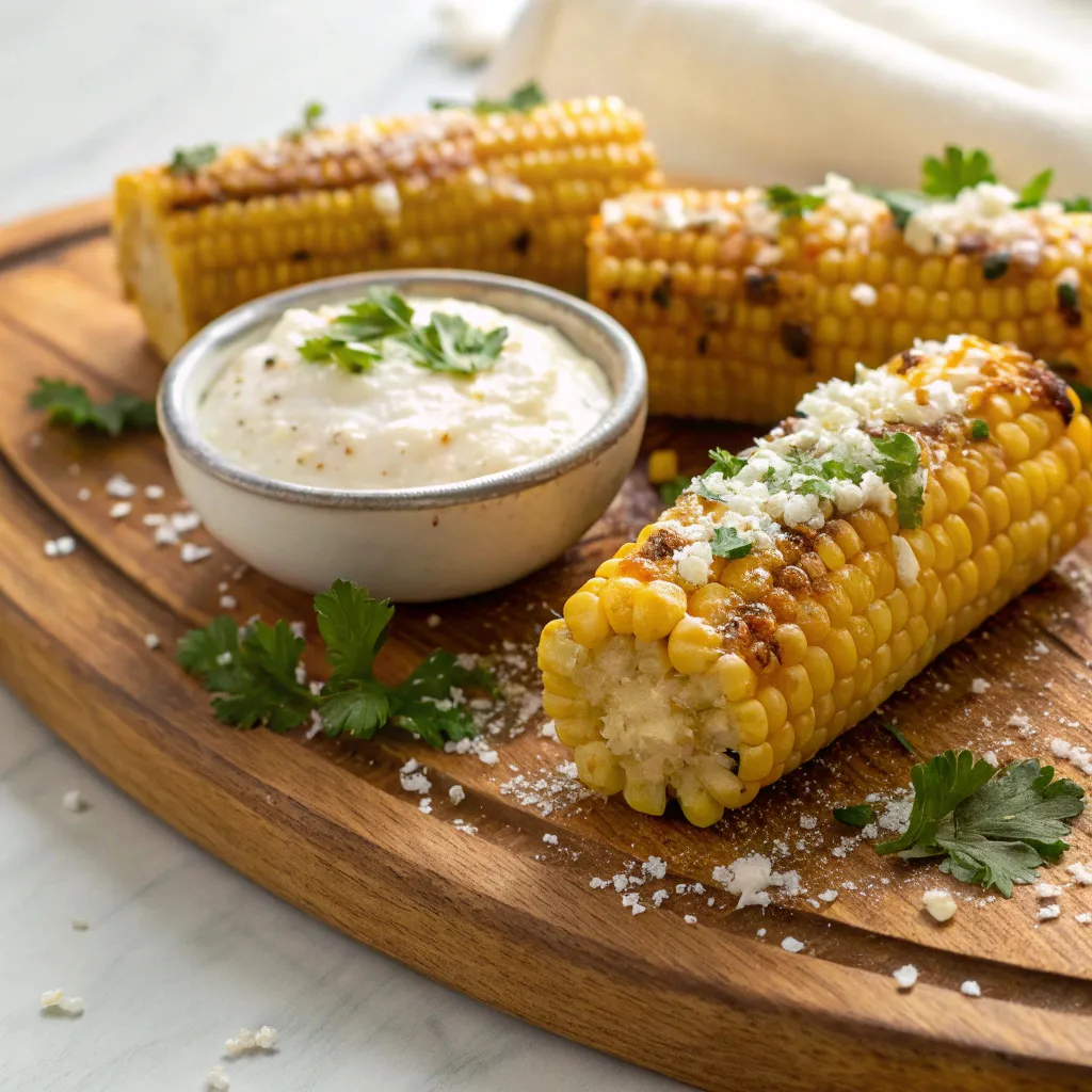 corn ribs: 5 easy steps to make this viral snack 8 Final plated corn ribs ready to eat