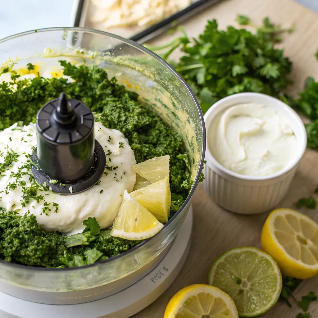 Green Goddess Salad: How to Make the 1 Viral Recipe 8 Blending green goddess salad dressing