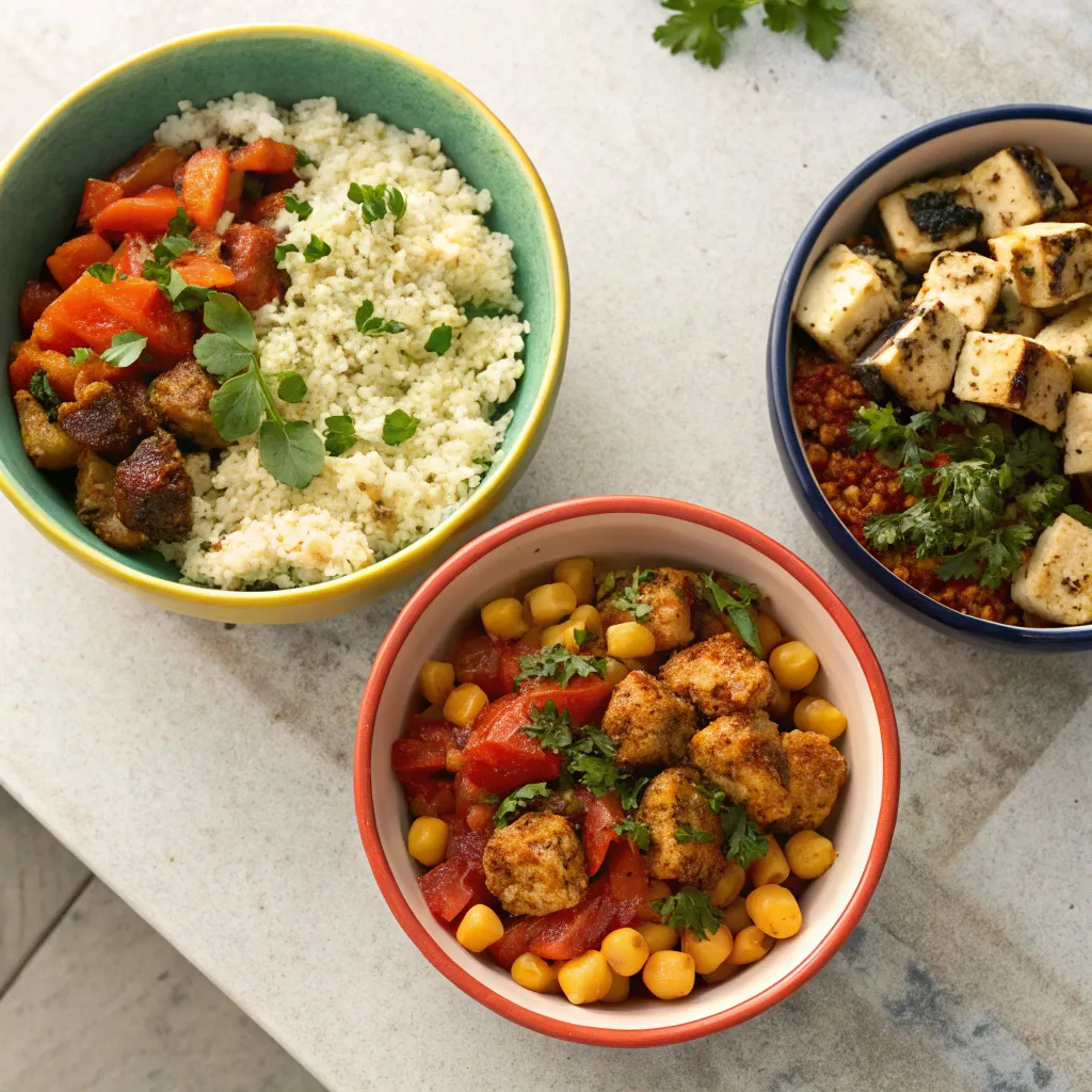 Grecian Chicken Bowl – The Ultimate Greek-Inspired Meal for Flavor & Nutrition 15 Grecian Chicken Bowl variations with tofu, harissa, and cauliflower rice