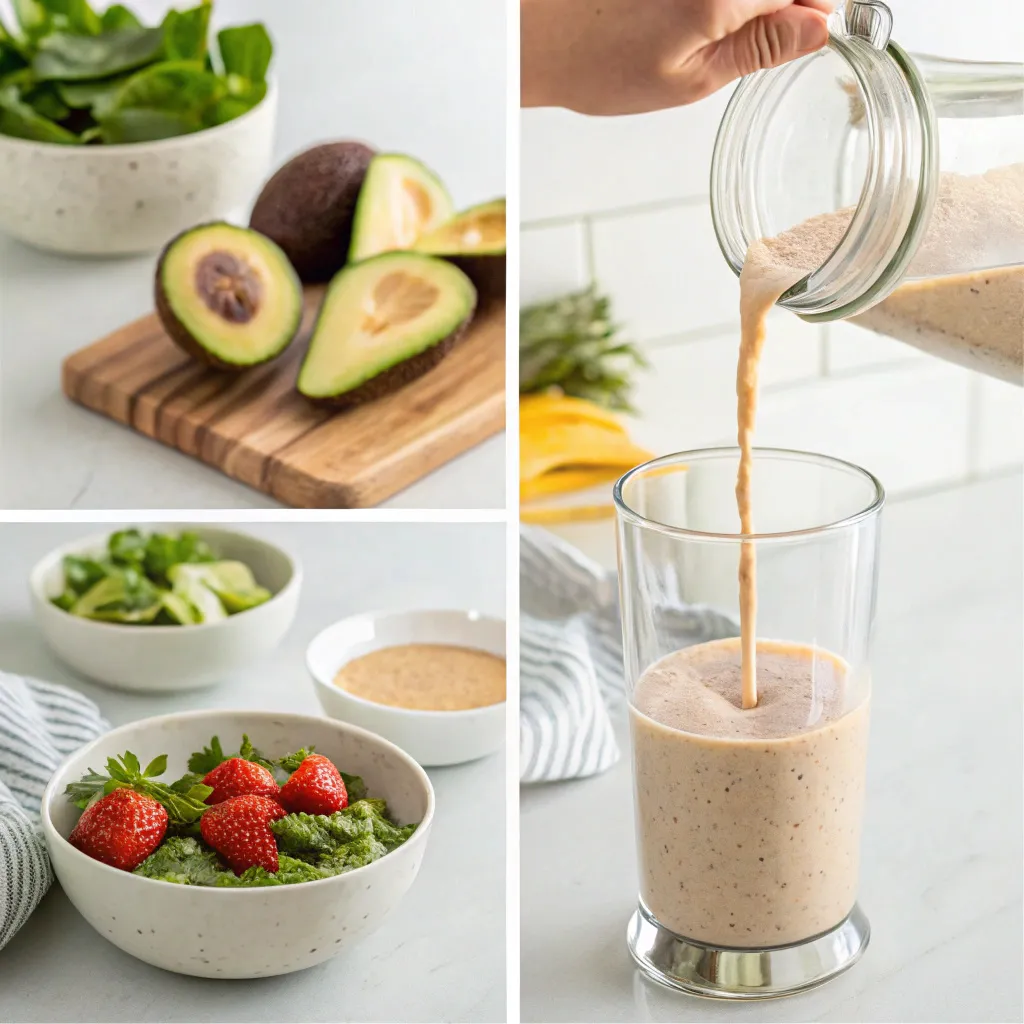 Keto Smoothie Kid Friendly Low Carb Recipes They Will Love 9 Step-by-step process of making a keto smoothie