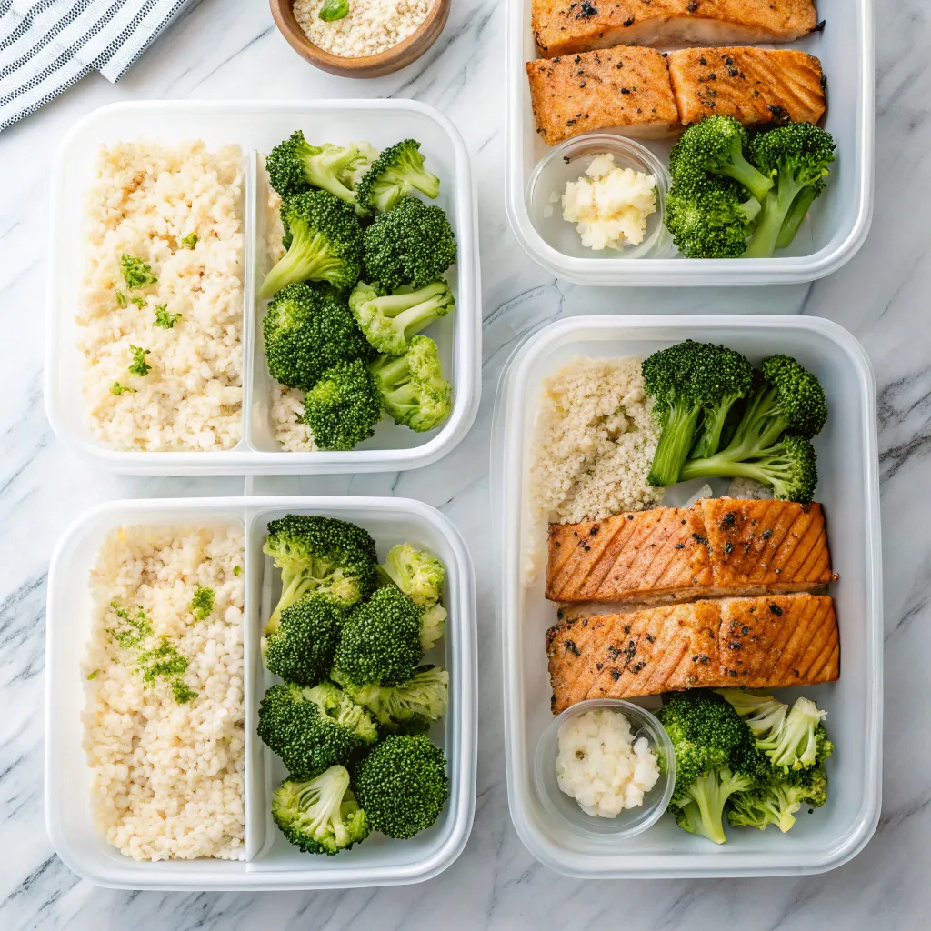 Keta Salmon: The Best Keto-Friendly Choice for Low-Carb Seafood Lovers 10 Keto salmon meal prep boxes with grilled keta salmon and veggies