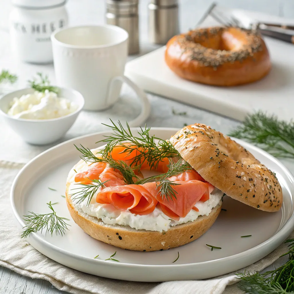Low Carb Bagel Recipe: Easy, Homemade, and Surprisingly Filling 11 Low carb bagel recipe served with cream cheese and smoked salmon