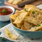 Pasta Chips Are The New Party Essential 9 Pasta chips with marinara sauces