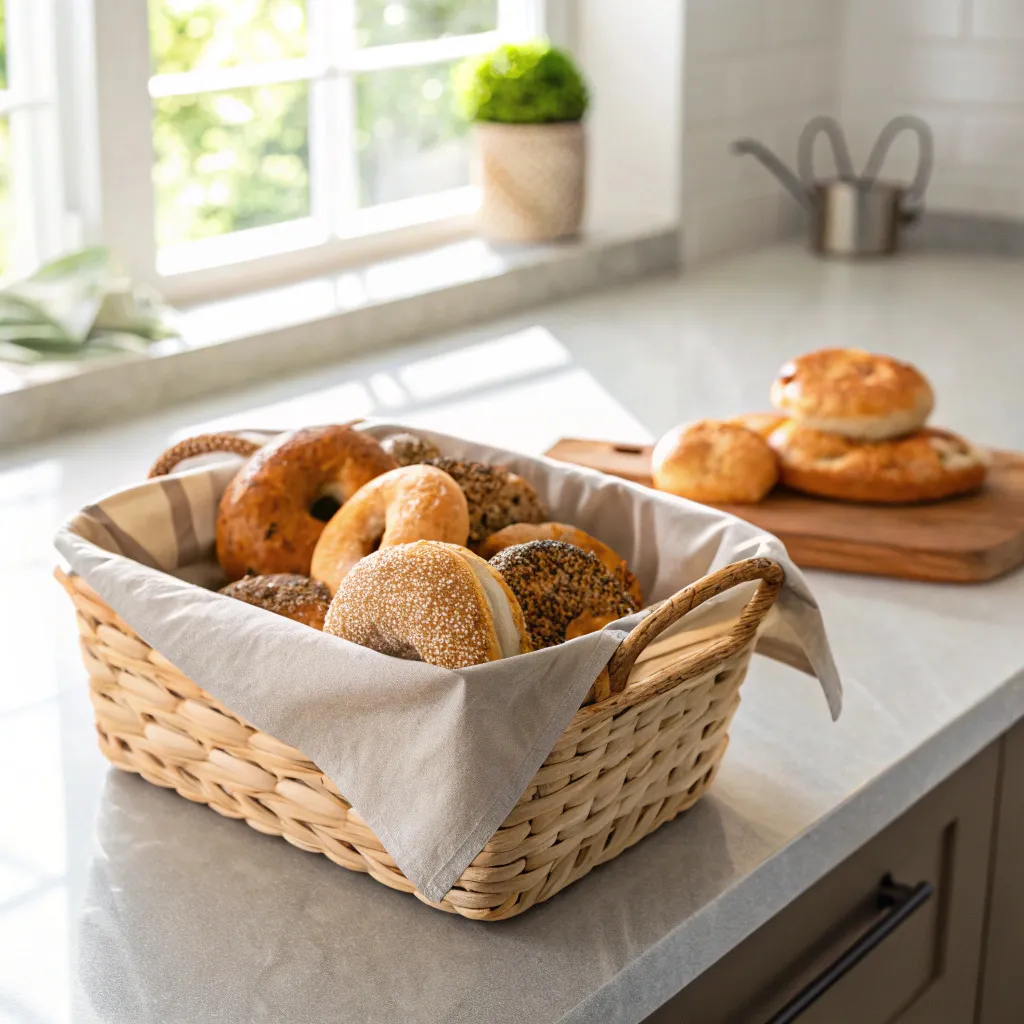 Keto Bagels: How To Make Or Buy The Best Low-Carb Breakfast Staple 7 Keto bagel ingredients including almond flour and cheese