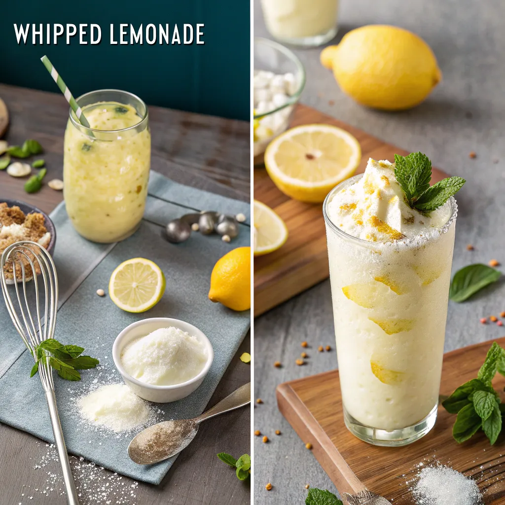 Whipped Lemonade Hack That Makes Every BBQ Better 6 blending whipped lemonade