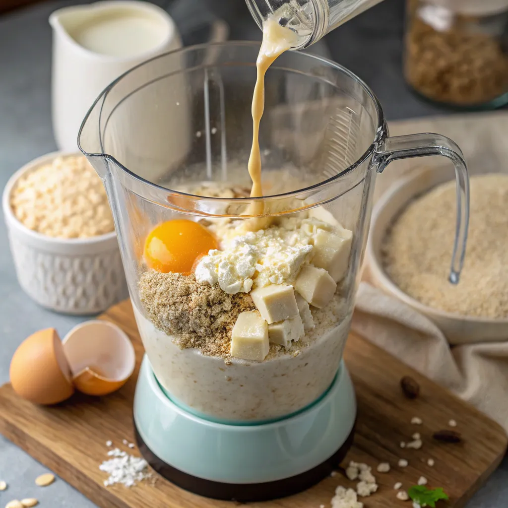 Cottage Cheese Pancakes: How To Get 30g Of Protein 8 Blending cottage cheese pancake batter in blender
