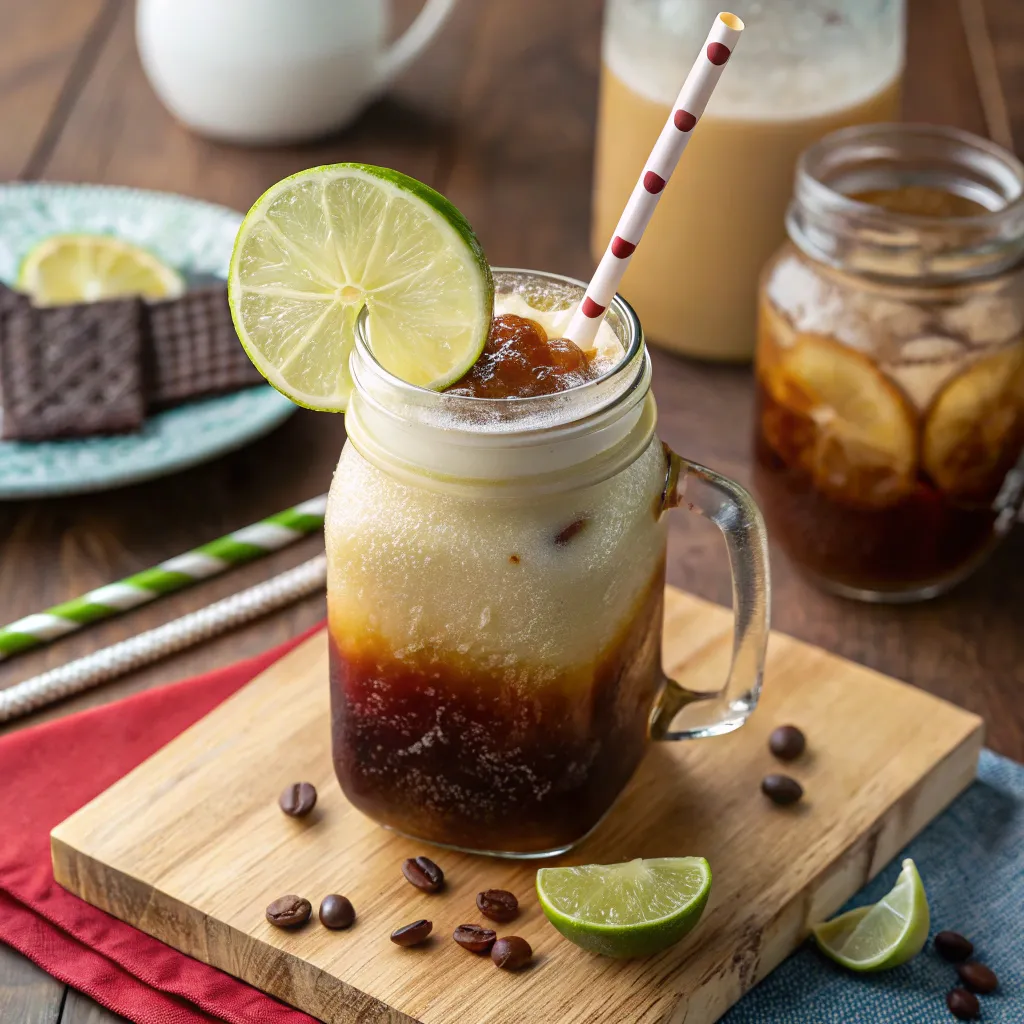Dirty Soda Craze: What It Is and How to Make It at Home 10 Finished dirty soda recipe served in glass