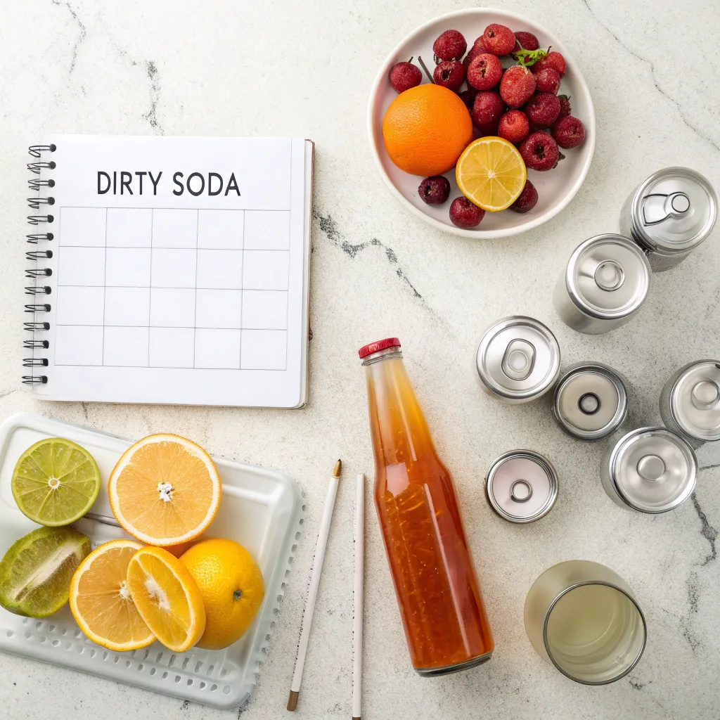 Dirty Soda Craze: What It Is and How to Make It at Home 7 Dirty soda in a mason jar with lime and cream