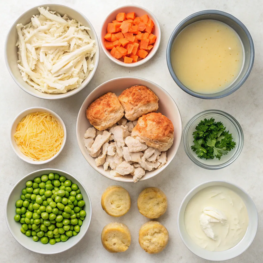 Chicken Cobbler: How to Make this 1 Viral Savory Dish 8 Ingredients for TikTok Chicken Cobblers
