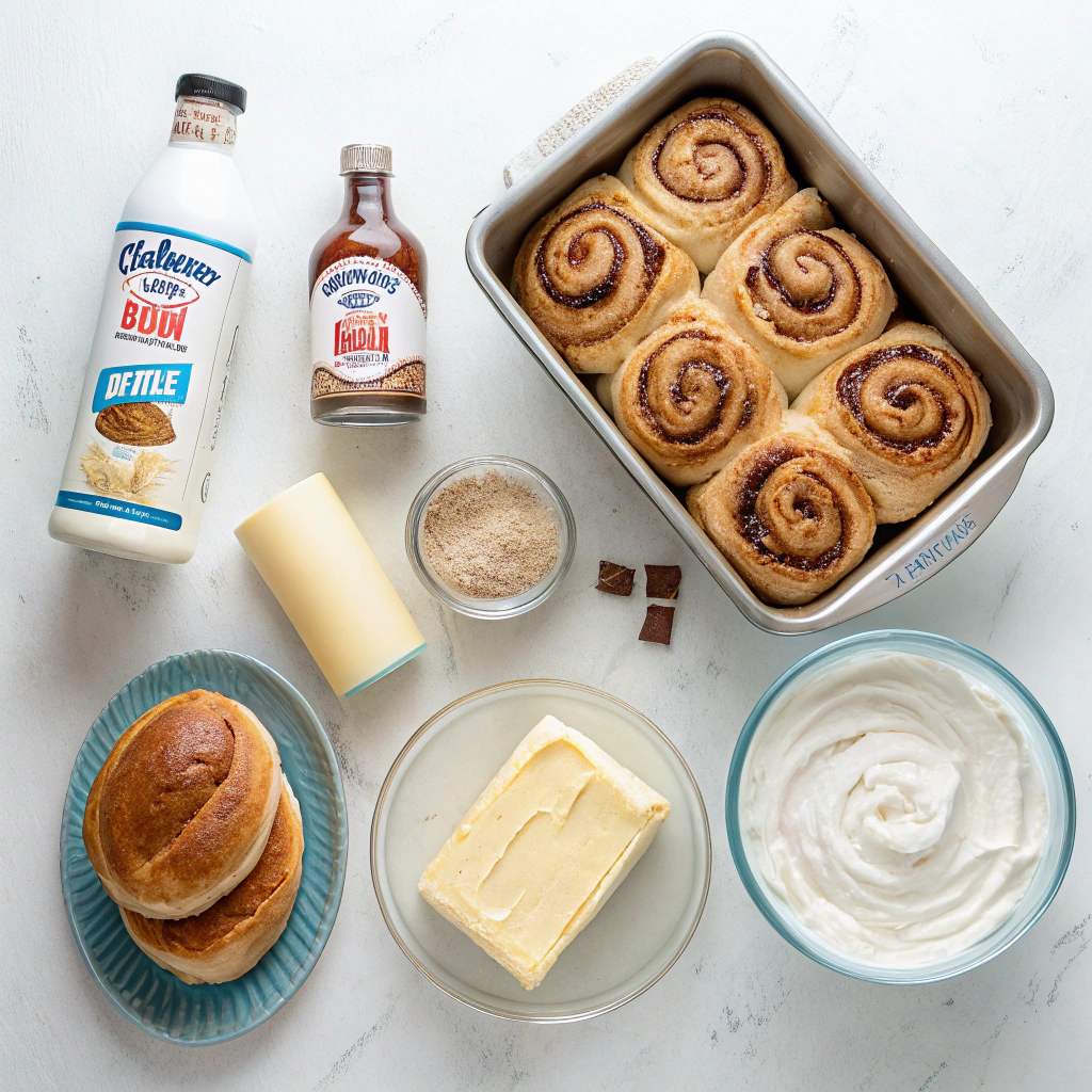 Cinnamon Rolls: How to Make 1 Perfect Batch 7 TikTok cinnamon roll served on plate