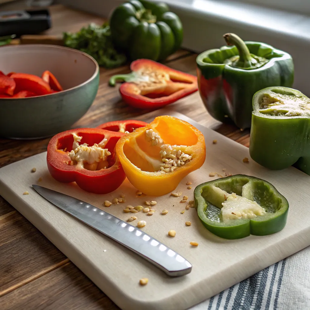 Bell Pepper Sandwich: How to Make 1 Perfect Keto Meal 8 Filled bell pepper sandwich