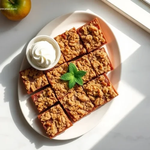 Delicious Apple Pie Brownie Bars with Streusel Topping