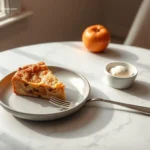 Delicious Easy One-Bowl Apple Snack Cake overhead view