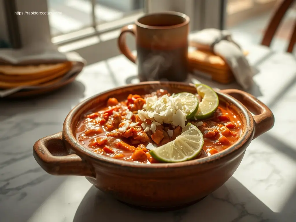 Big Batch Chicken Chili: Best 4 Ways to Serve It 1 Overhead shot of Big Batch Chicken Chili in a bowl with toppings