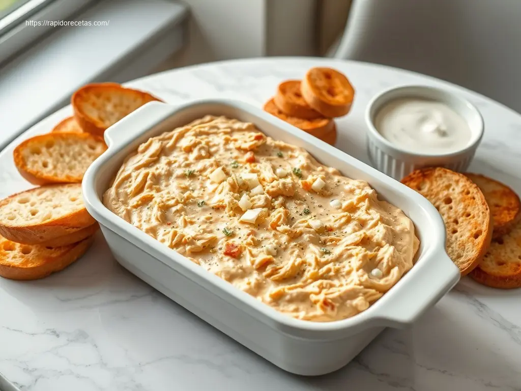 Crockpot Buffalo Chicken Dip Party Style: The #1 Crowd Pleaser 1 Crockpot Buffalo Chicken Dip Party Style overhead view