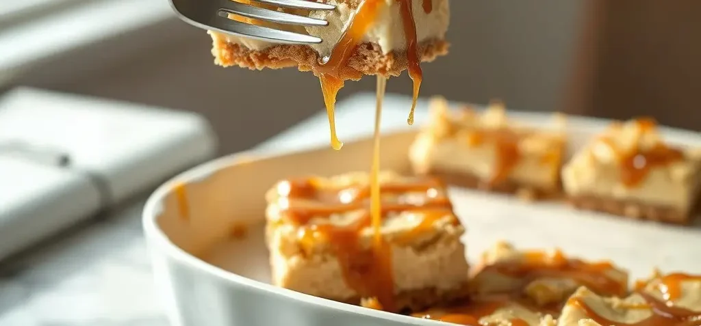 Caramel Apple Cheesecake Bars: Why 1 Batch is Best 5 Delicious Caramel Apple Cheesecake Bars perfect for fall dessert