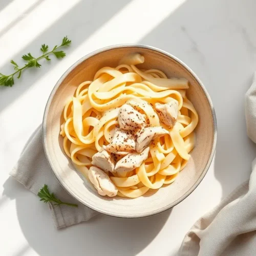 Creamy Chicken Alfredo Pasta Crockpot: The Best 1-Pot Recipe. 2 Creamy Chicken Alfredo Pasta Crockpot a delicious homemade meal