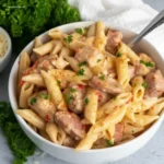 Crock Pot Creamy Cajun Chicken Pasta: 3 Reasons You'll Love It 5 creamy Cajun Chicken Pasta at 45-degree angle