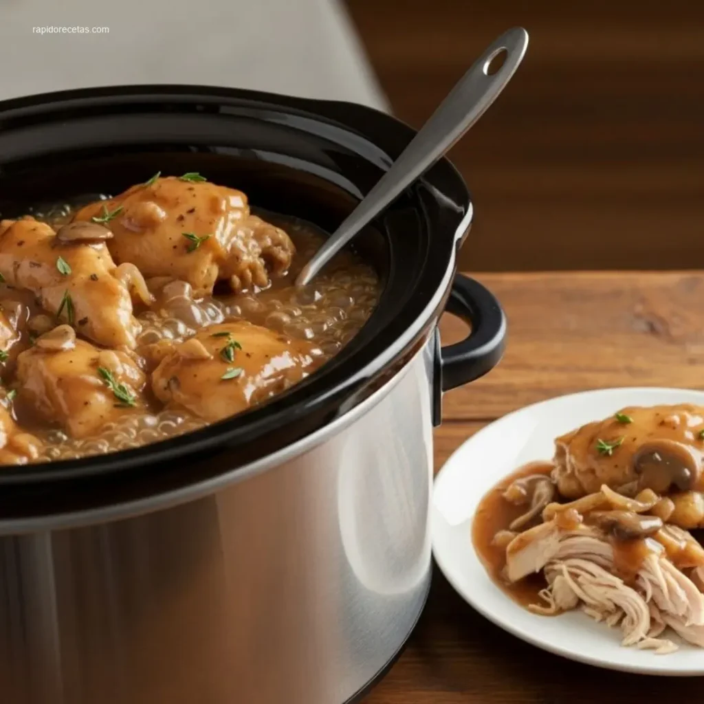 Delicious Easy Crockpot Chicken and Gravy