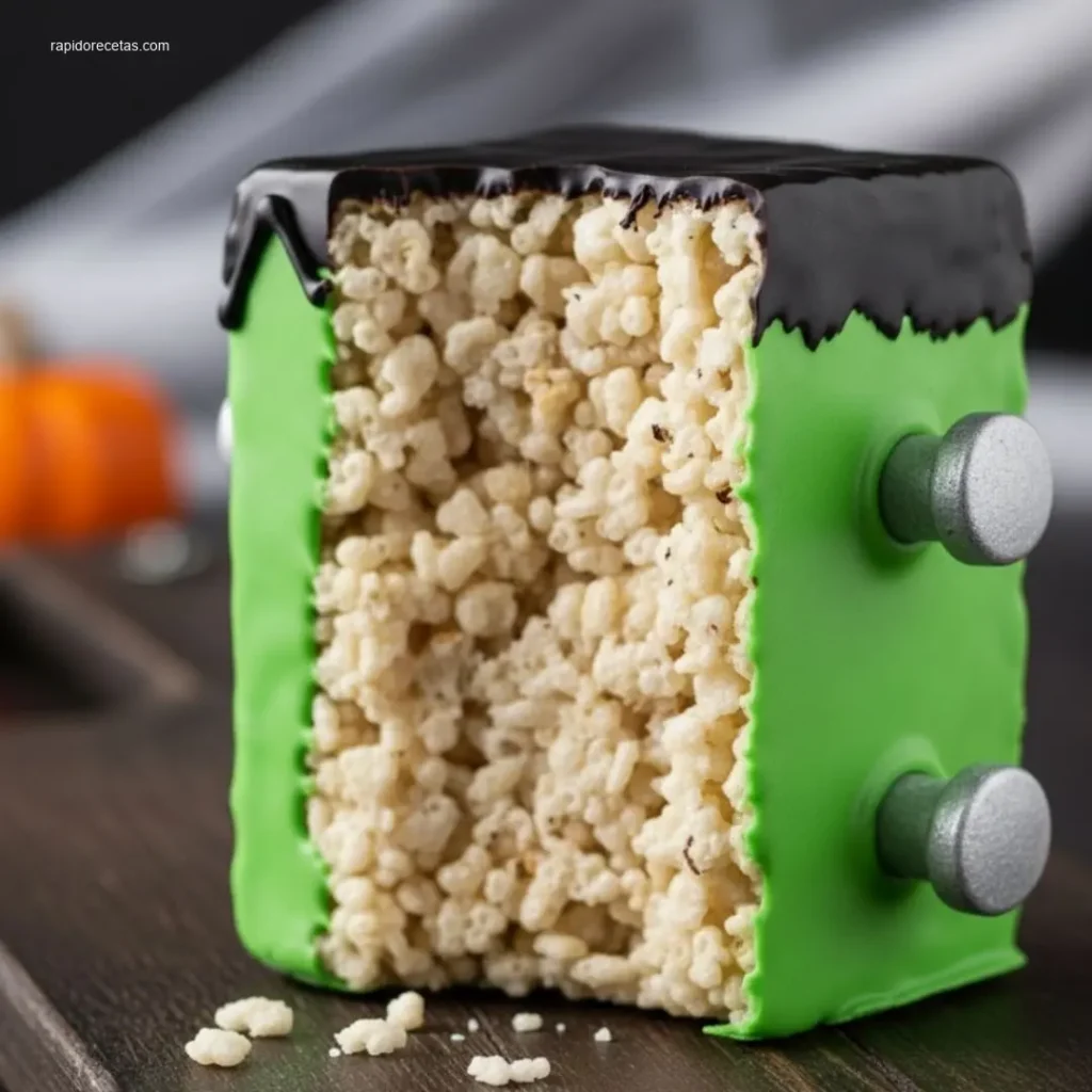 Frankenstein Halloween Rice Krispie Treats: 10 Sweet Tips! 4 Kid-friendly Rice Krispie Treats Frankenstein