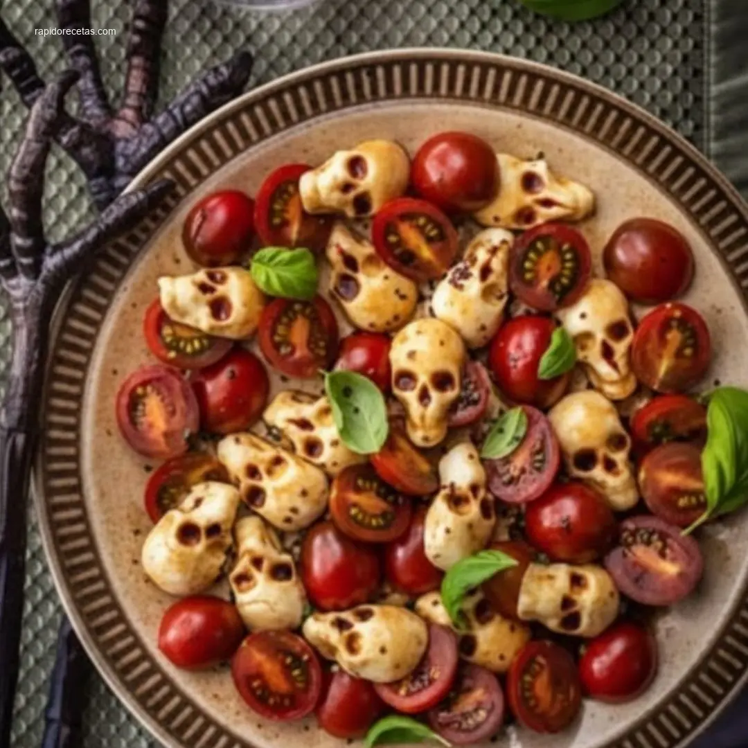Halloween Caprese Salad: 10 Simple Steps for Your Party