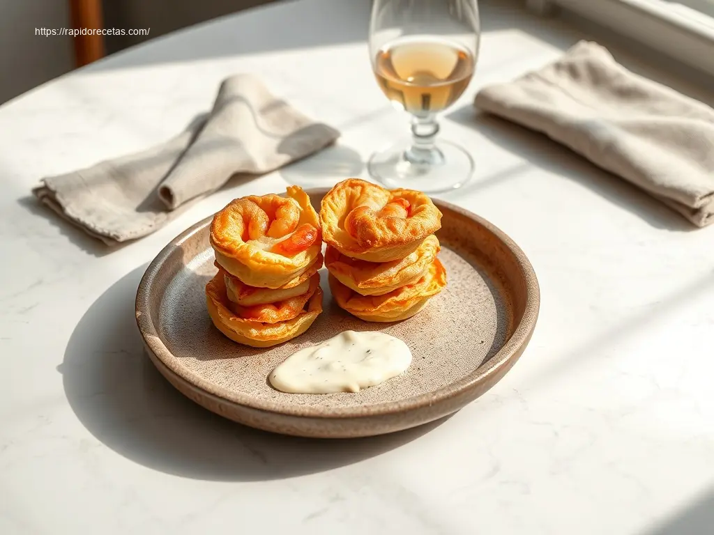 Holiday Shrimp Puff Pastry Bites: The 2-Minute Prep 1 Delicious Holiday Shrimp Puff Pastry Bites ready for a celebration