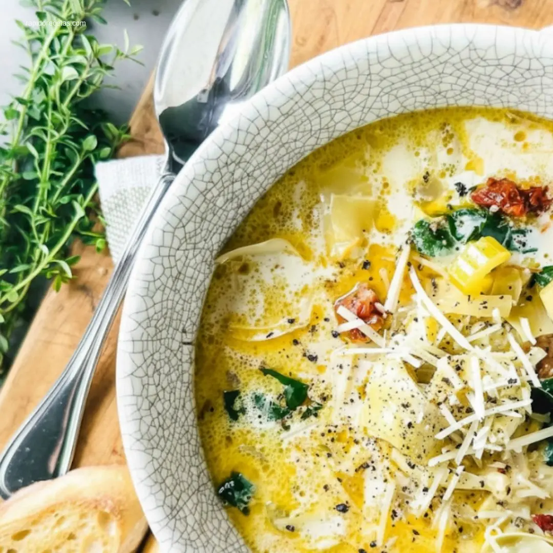 Lemony Tuscan Artichoke Soup: 7 Tips for a Perfect Batch 3 Delicious Lemony Tuscan Artichoke Soup with fresh herbs.