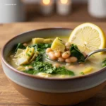 Lemony Tuscan Artichoke Soup: 7 Tips for a Perfect Batch 5 Spoonful of creamy Lemony Tuscan Artichoke Soup.