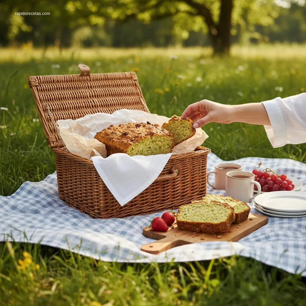 Zucchini Bread: 5 Ways to Bake the Best Loaf Ever 11 Homemade zucchini bread at a sunny picnic.