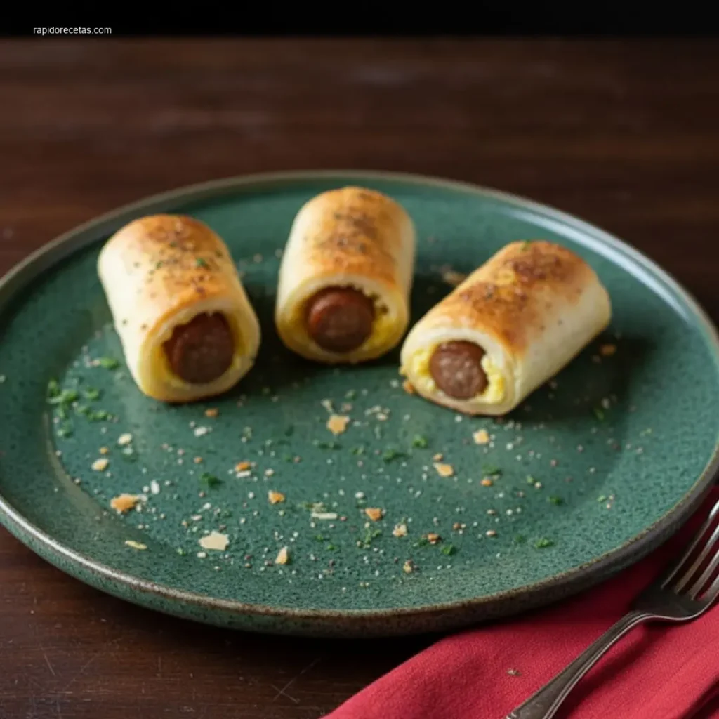 Sausage Egg Breakfast Roll-Ups: Make 4 Ahead! 5 Slicing into a sausage egg breakfast roll-up hot and fresh