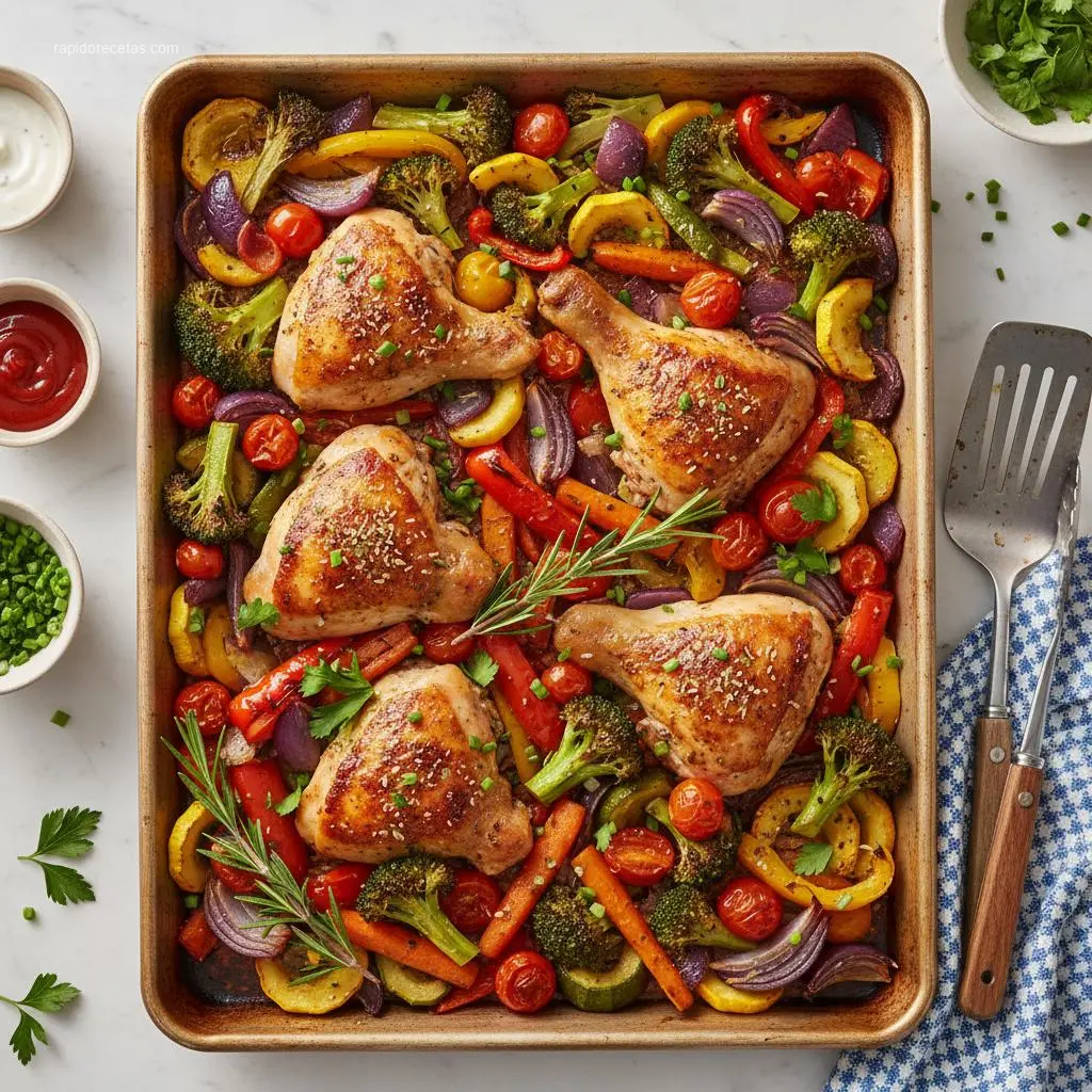 Delicious sheet pan meal for easy dinner ideas.