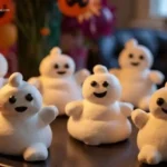 Ghostbusters Stay Puft marshmallows: 9 Tasty Treats 5 Warm Ghostbusters Stay Puft marshmallows, perfect for movie night.