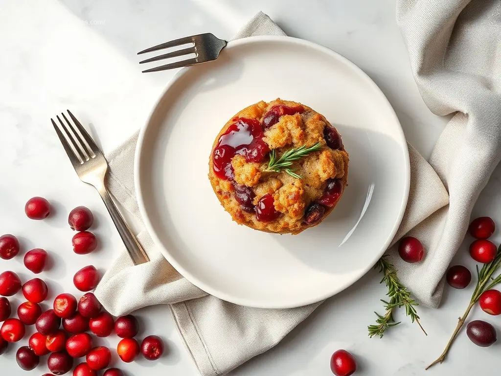Stuffing Muffins with Cranberry Glaze: 6 Reasons to Love Them 7 Delicious Stuffing Muffins with Cranberry Glaze