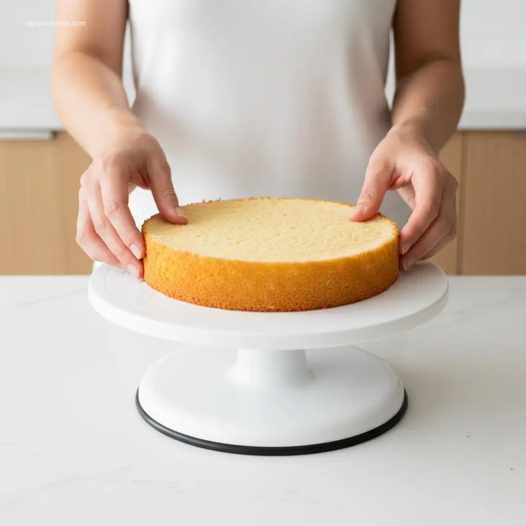 Birthday Cake: 4 Ways to Make It Healthier 7 Hands assembling a vanilla birthday cake.
