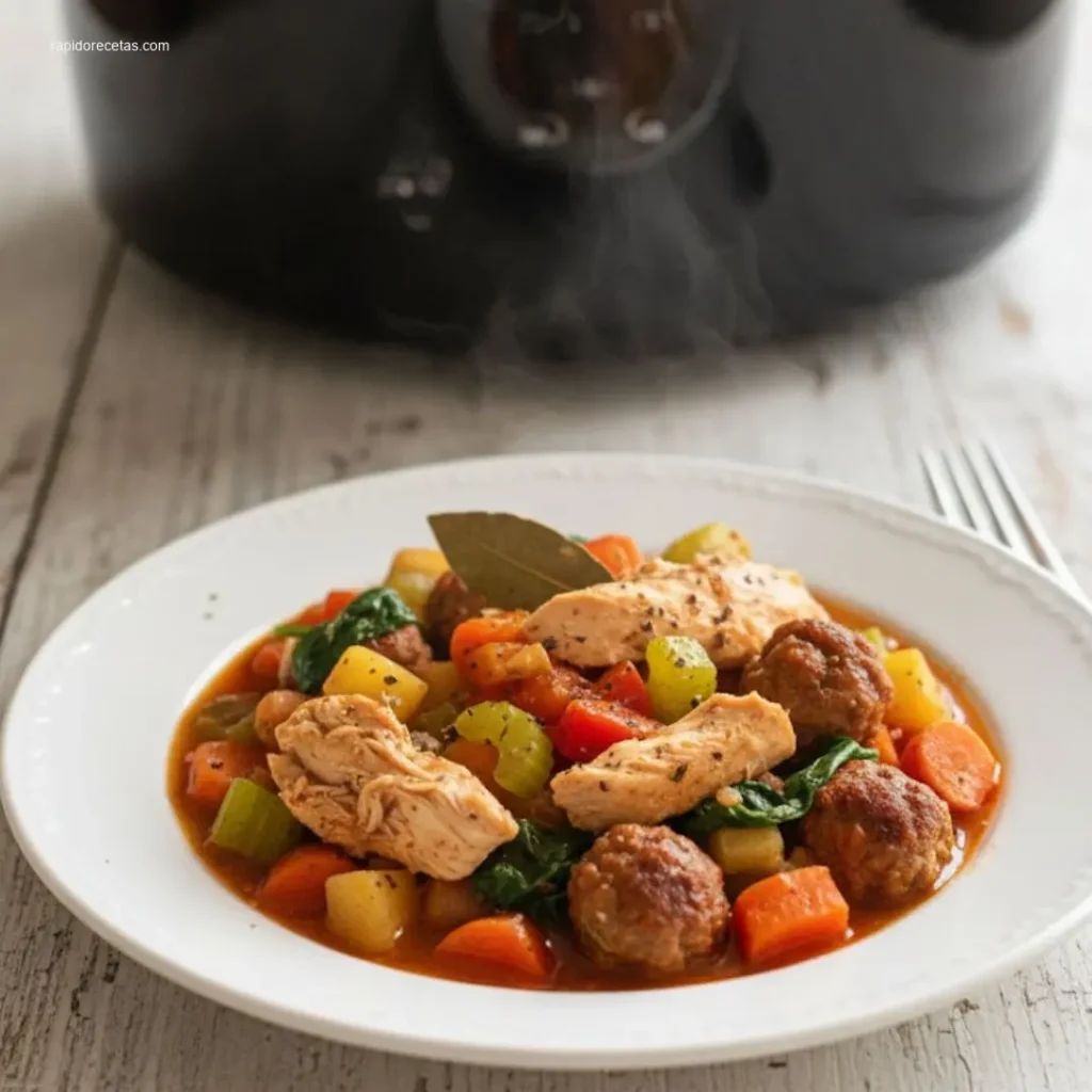 Whole30 Slow Cooker Salsa Chicken Stuffed Potatoes: 4 Reasons Why 5 Whole30 Slow Cooker Salsa Chicken being scooped from potato