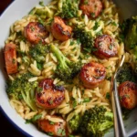chicken sausage and broccoli orzo 2025 10 12 123010 150x150 1